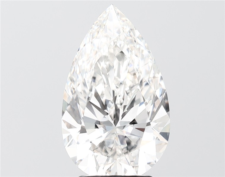 3.55ct Pear F VS2 Lab-Grown Diamond