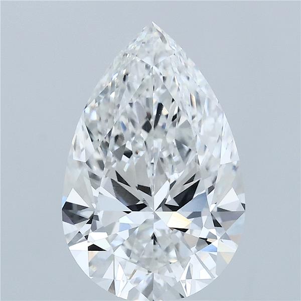 3ct Pear E VVS2 Lab-Grown Diamond