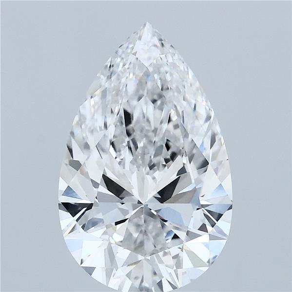3.08ct Pear E VVS2 Lab-Grown Diamond