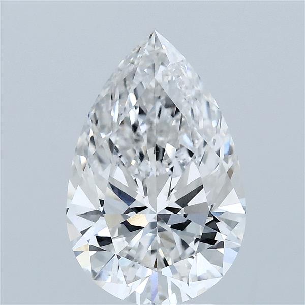 3.05ct Pear F VVS2 Lab-Grown Diamond