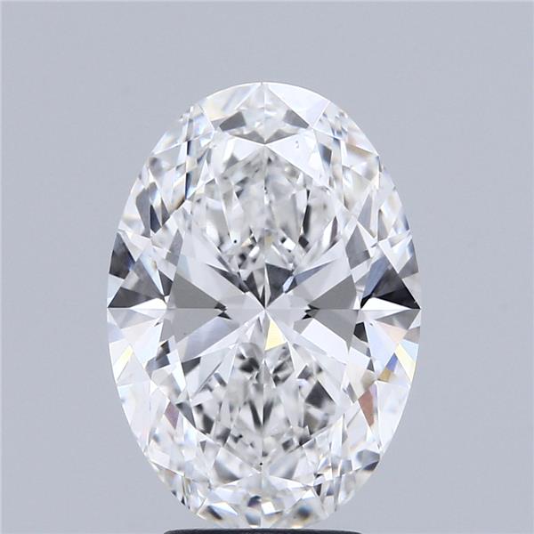 4ct Oval D VS2 Lab-Grown Diamond