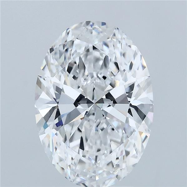 3.06ct Oval D VVS2 Lab-Grown Diamond