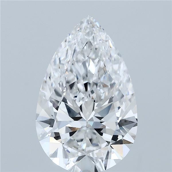 3.22ct Pear E VVS2 Lab-Grown Diamond