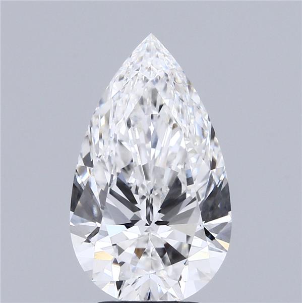 3.56ct Pear E VVS2 Lab-Grown Diamond