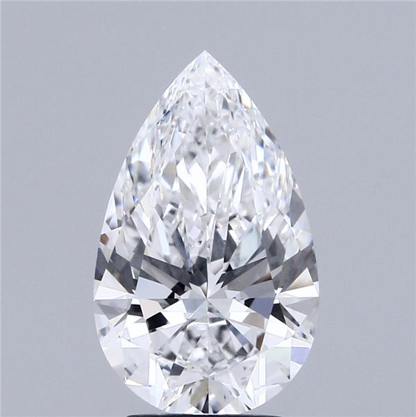 3ct Pear D VVS2 Lab-Grown Diamond