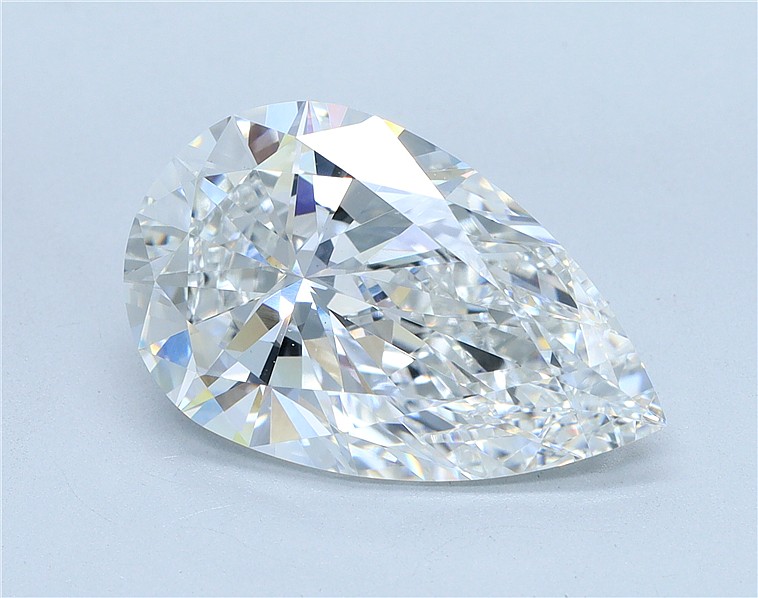 5.04ct Pear E VVS2 Lab-Grown Diamond