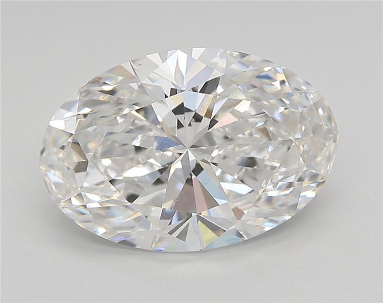 3.71ct Oval F VVS1 Lab-Grown Diamond