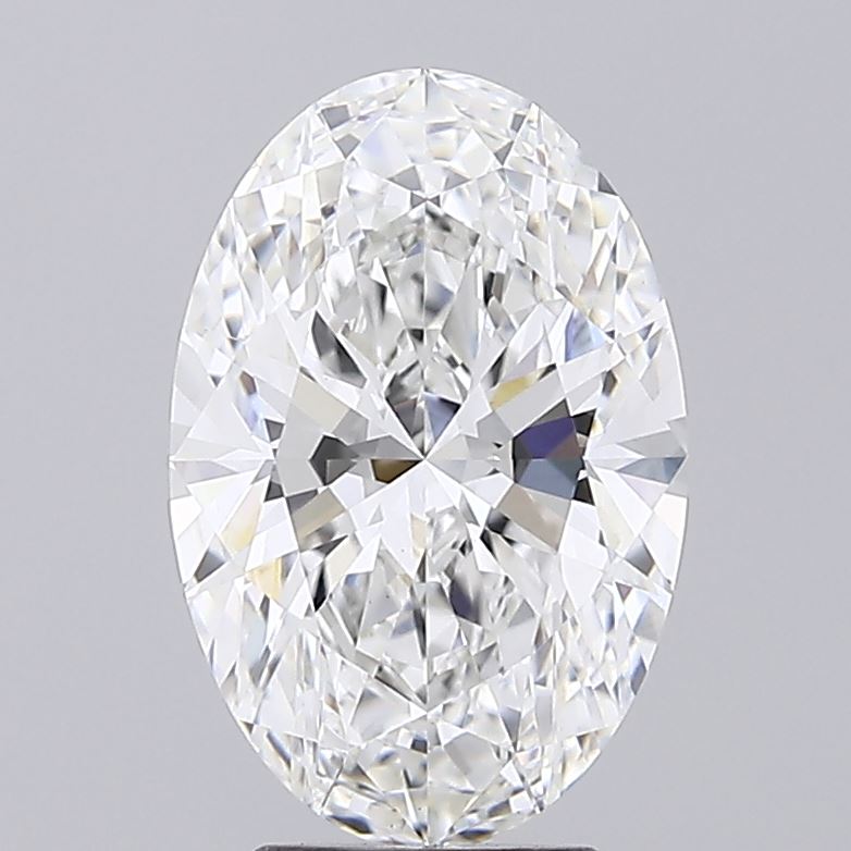 4.1ct Oval E VVS2 Lab-Grown Diamond