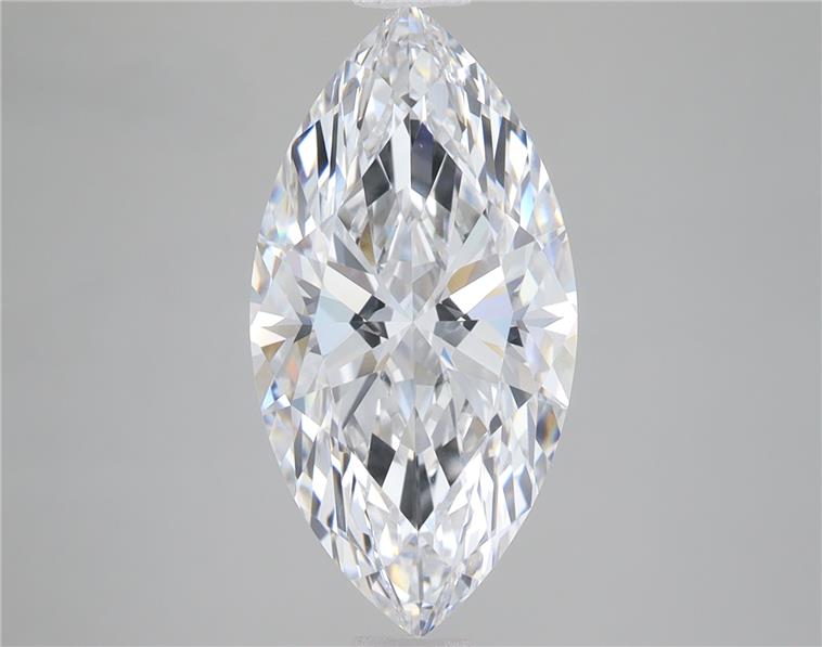 4.05ct Marquise D VVS2 Lab-Grown Diamond