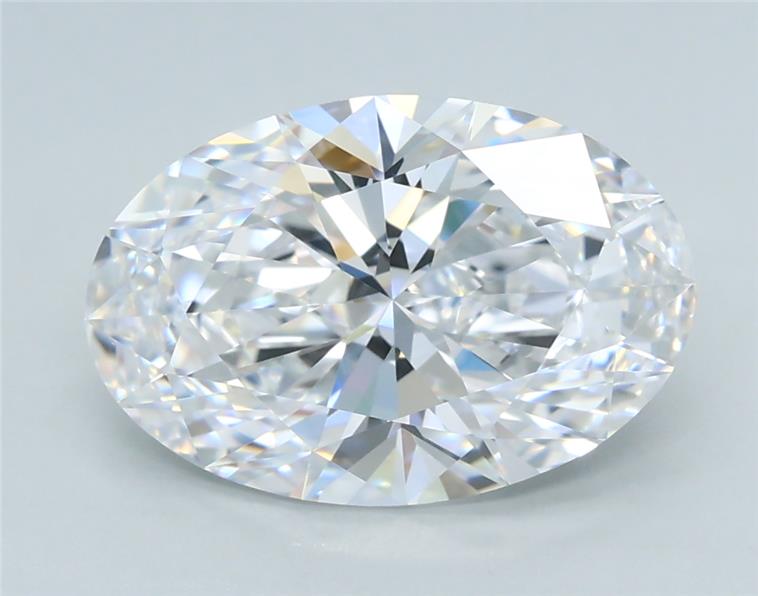 2.73ct Oval D IF Lab-Grown Diamond
