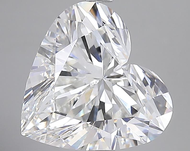 7.08ct Heart F VVS2 Lab-Grown Diamond