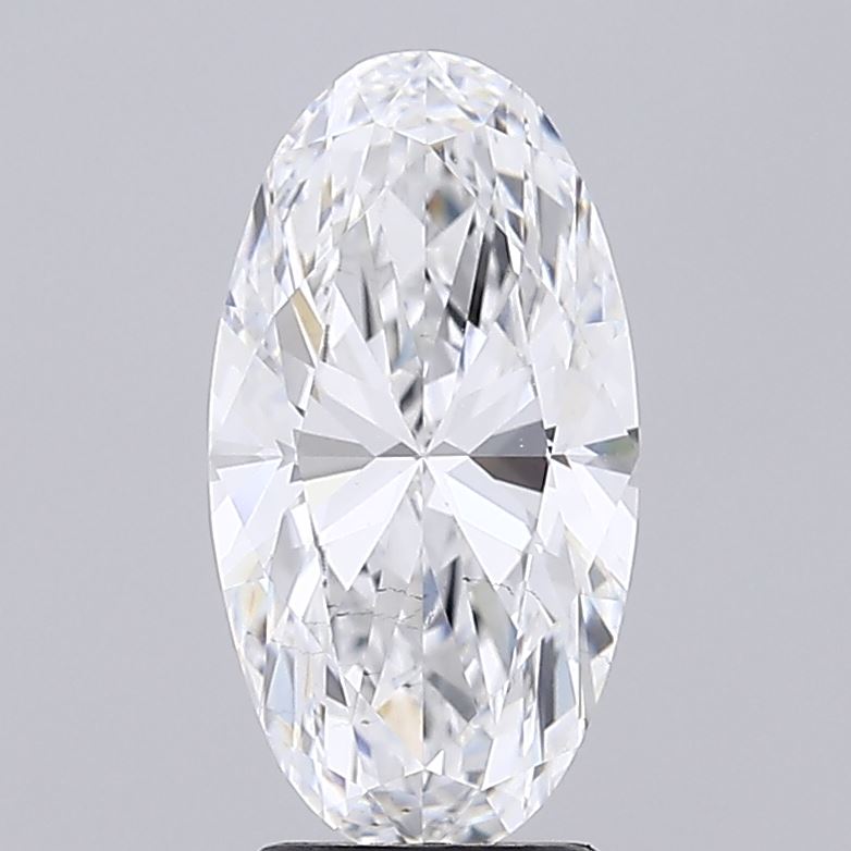 3.57ct Moval E VS2 Lab-Grown Diamond