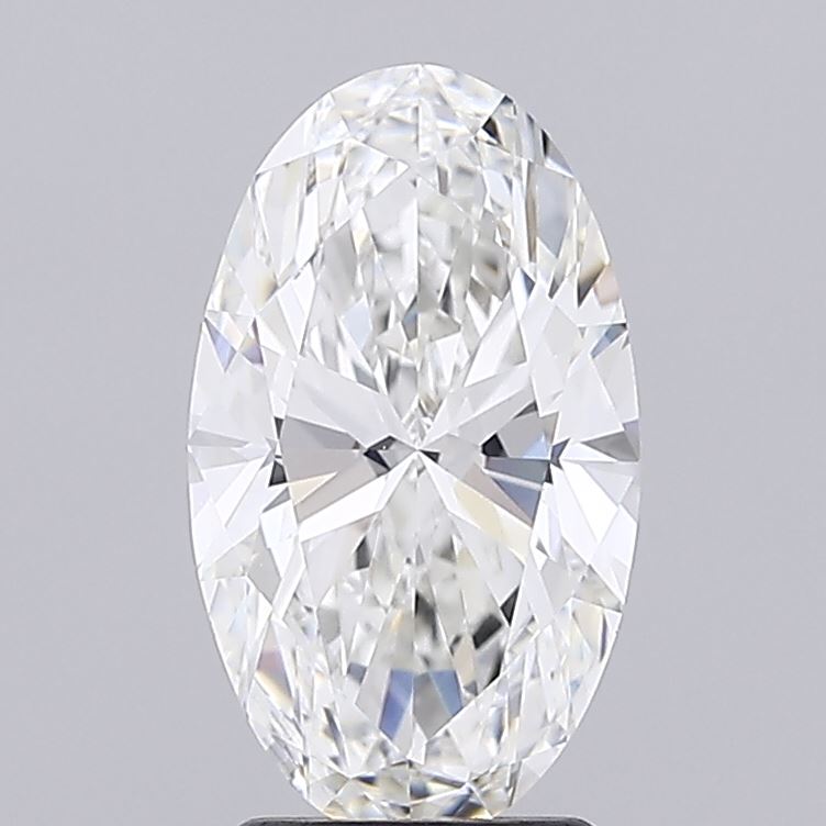 3.06ct Moval F VVS2 Lab-Grown Diamond