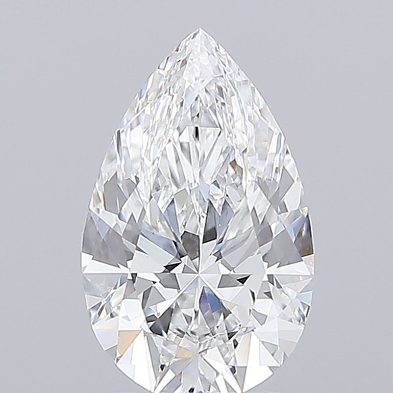 3.04ct Pear E VVS2 Lab-Grown Diamond