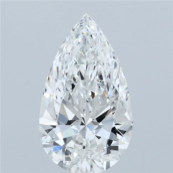 2.5ct Pear F VVS2 Lab-Grown Diamond