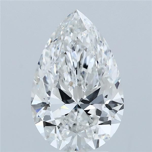 2.72ct Pear F VVS2 Lab-Grown Diamond