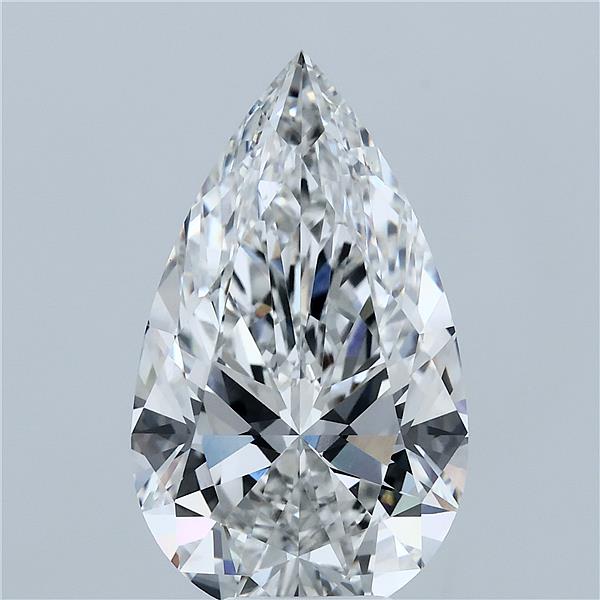 7.07ct Pear F VVS2 Lab-Grown Diamond