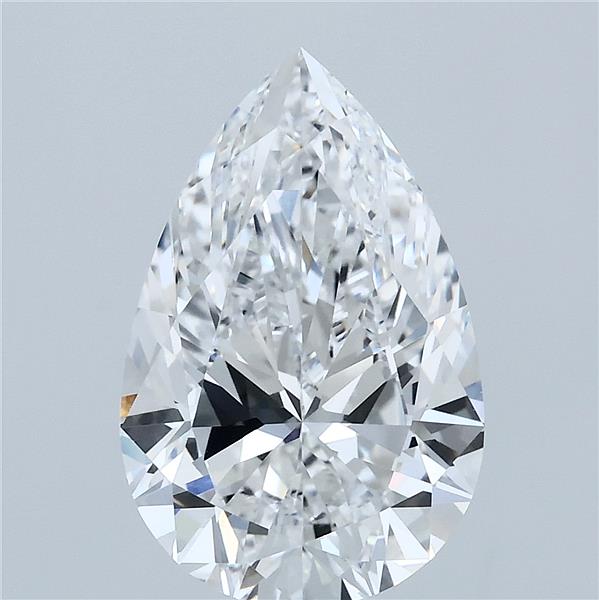 4ct Pear E VVS2 Lab-Grown Diamond