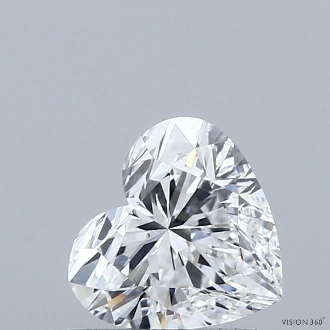 1.08ct Heart D VVS2 Lab-Grown Diamond