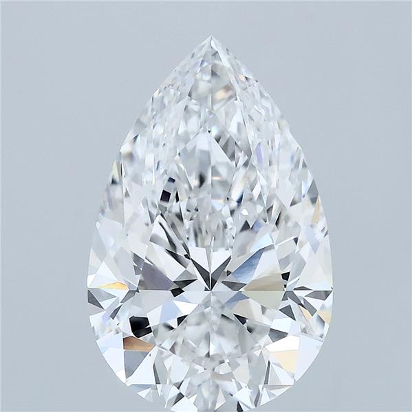 4.01ct Pear D VVS2 Lab-Grown Diamond