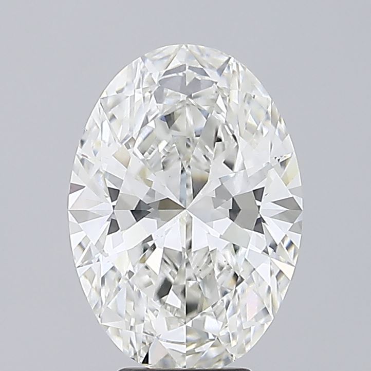 6.09ct Oval F VVS2 Lab-Grown Diamond