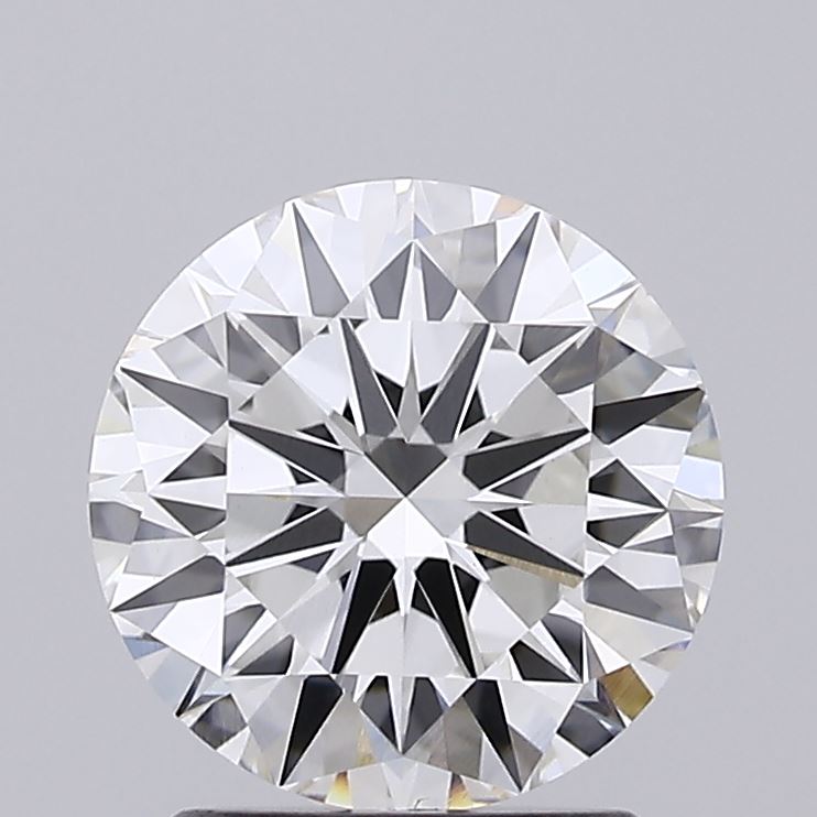 2ct Round F VS2 Lab-Grown Diamond
