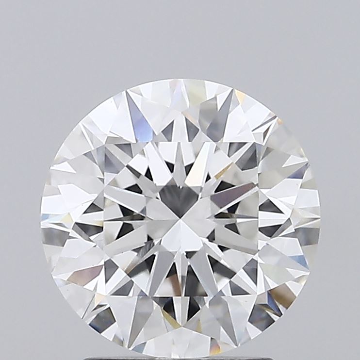 2.51ct Round F VVS2 Lab-Grown Diamond