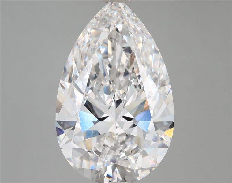 4.03ct Pear F VVS1 Lab-Grown Diamond