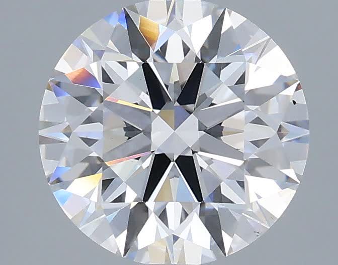 2ct Round E VS1 Lab-Grown Diamond