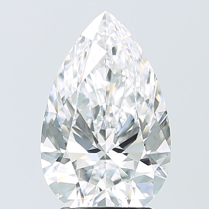 3.09ct Pear D VVS2 Lab-Grown Diamond