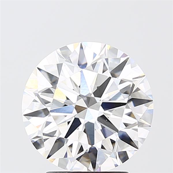 3ct Round D VVS2 Lab-Grown Diamond