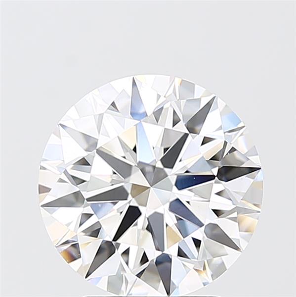 3.07ct Round D VVS2 Lab-Grown Diamond