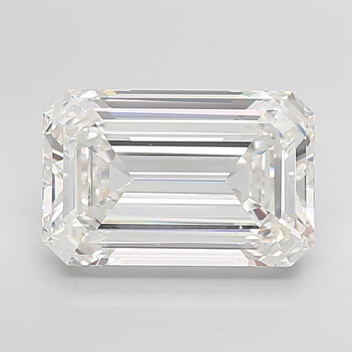 8.1ct Emerald F VVS2 Lab-Grown Diamond