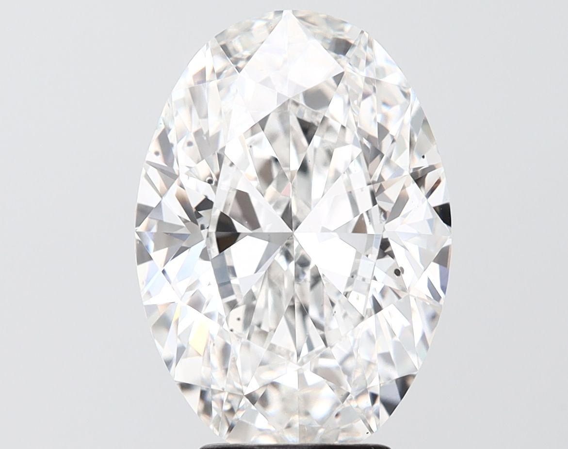 5.02ct Oval F SI1 Lab-Grown Diamond