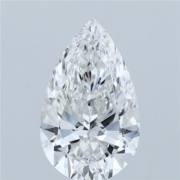 2.5ct Pear E VVS2 Lab-Grown Diamond