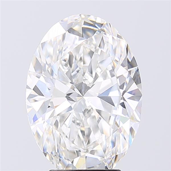 4.09ct Oval F VVS2 Lab-Grown Diamond