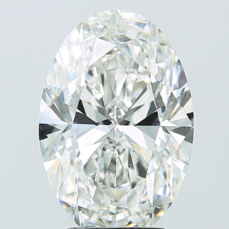4.09ct Oval F VVS2 Lab-Grown Diamond