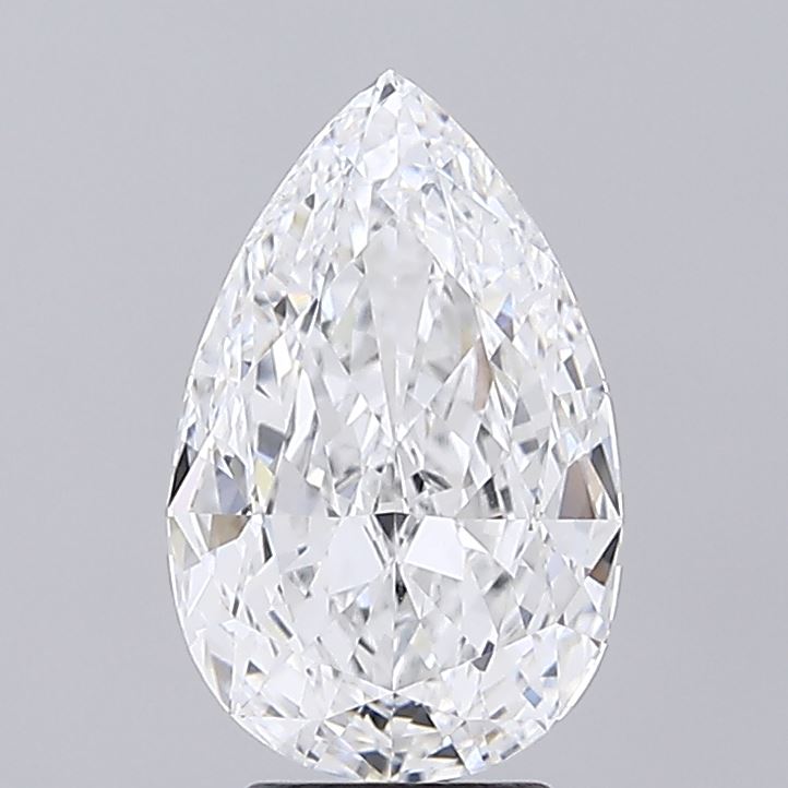 4.09ct Pear E VVS2 Lab-Grown Diamond