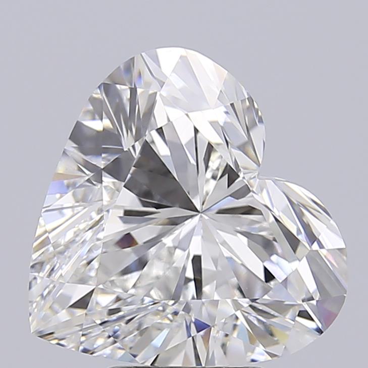 5ct Heart E VVS2 Lab-Grown Diamond