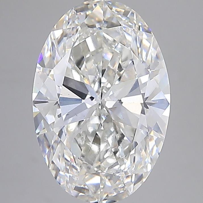 6.03ct Oval F VS2 Lab-Grown Diamond
