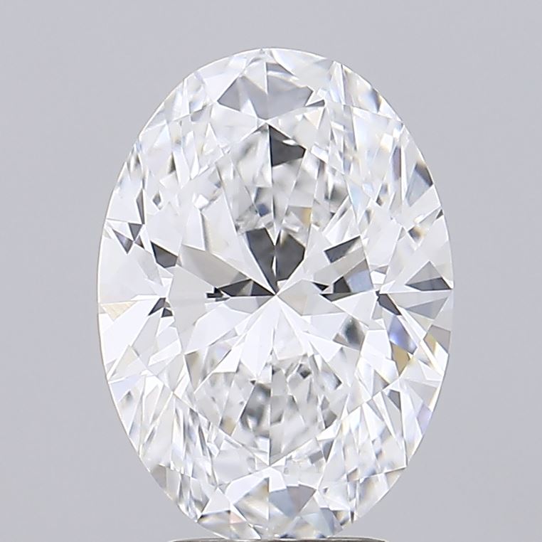 4.06ct Oval D VVS2 Lab-Grown Diamond