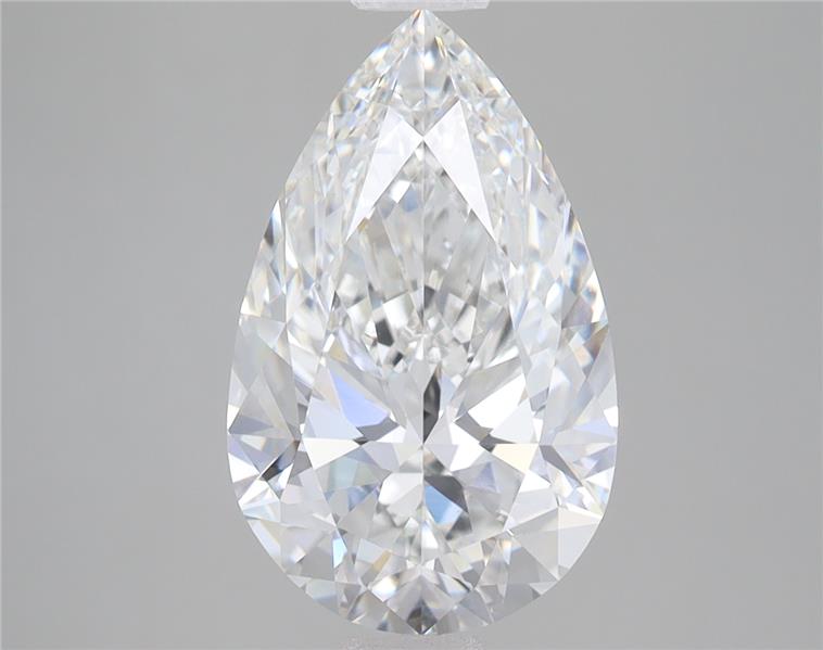 3.72ct Pear F VS1 Lab-Grown Diamond
