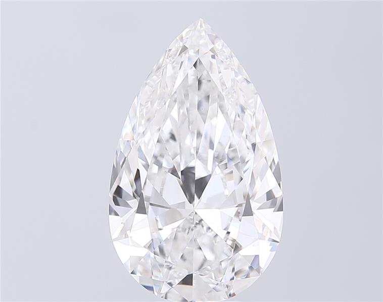 6.02ct Pear D VVS2 Lab-Grown Diamond
