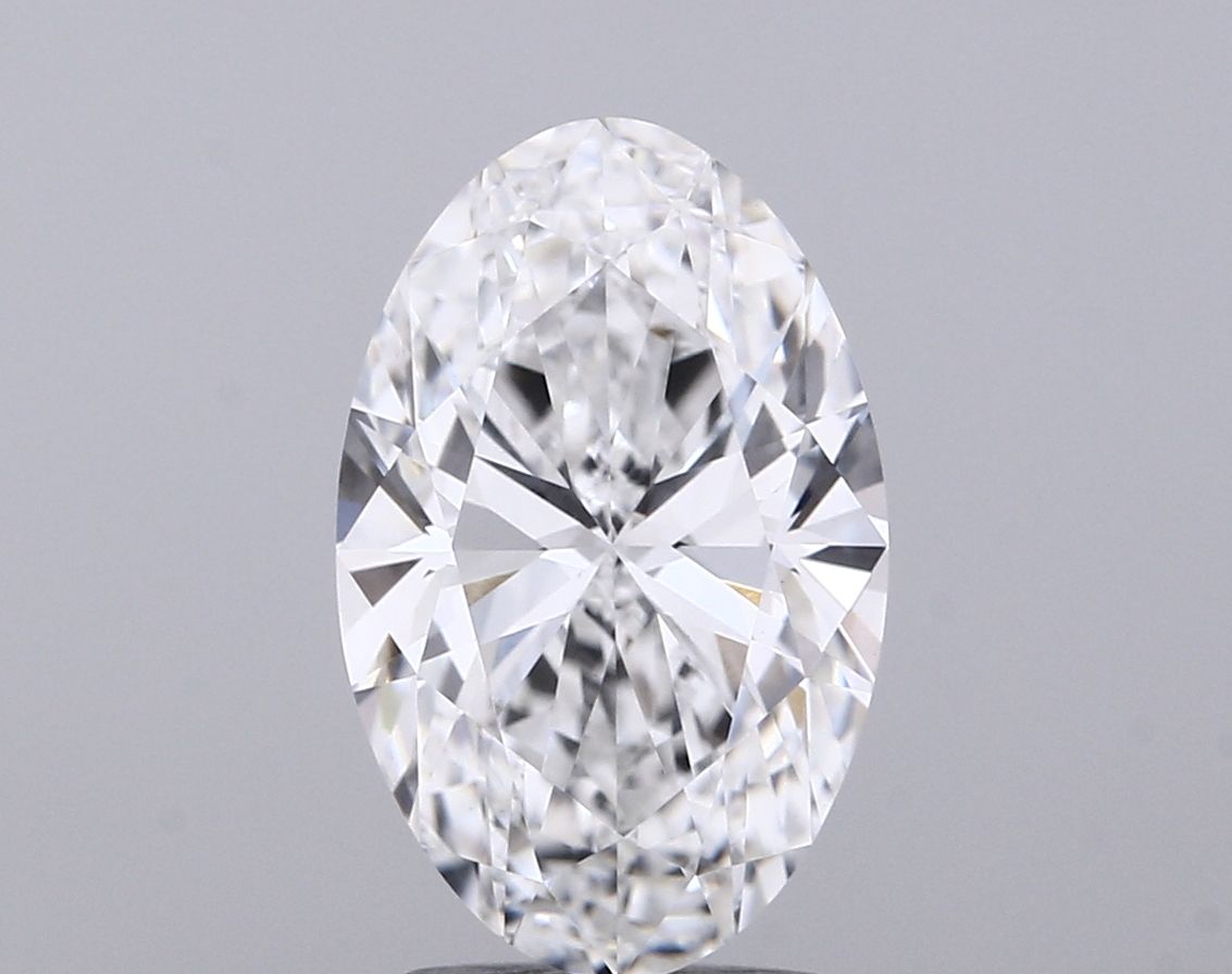 3.32ct Oval E VVS2 Lab-Grown Diamond