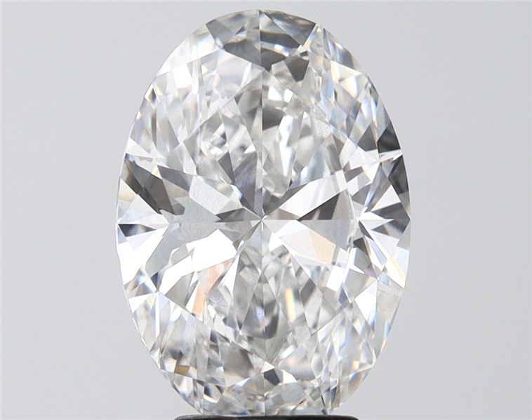 4.6ct Oval F VS2 Lab-Grown Diamond