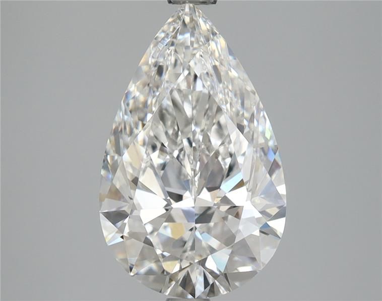 3.09ct Pear E VVS2 Lab-Grown Diamond