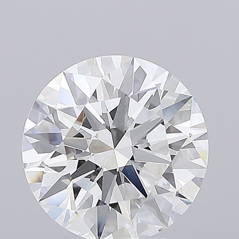 5.04ct Round F VVS2 Lab-Grown Diamond