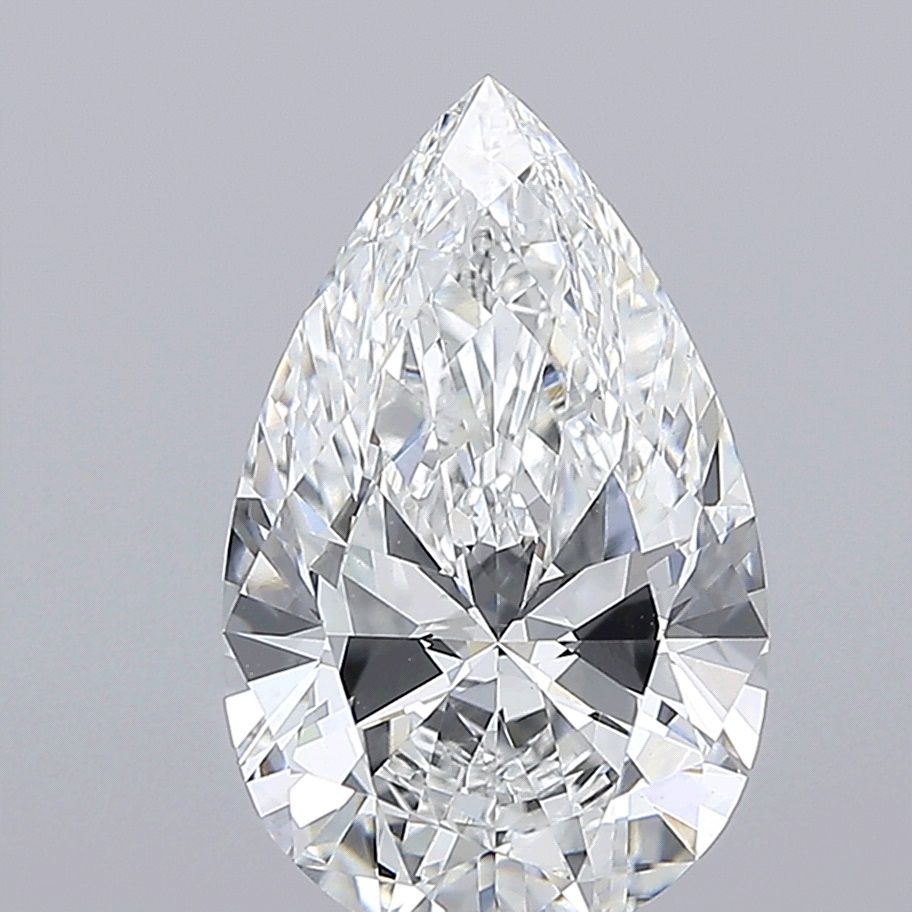 5ct Pear E VS1 Lab-Grown Diamond