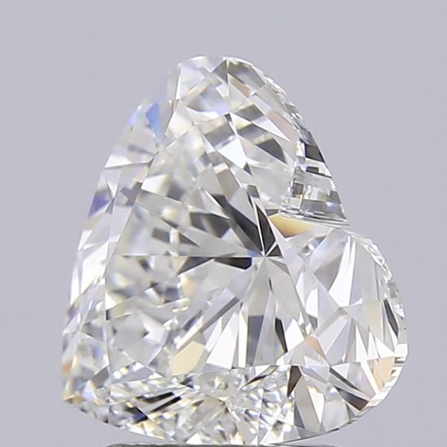 2.52ct Heart F VVS2 Lab-Grown Diamond