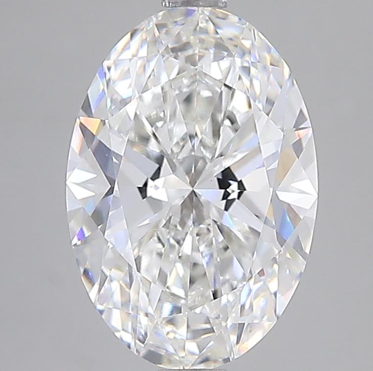 3.95ct Oval F VVS2 Lab-Grown Diamond
